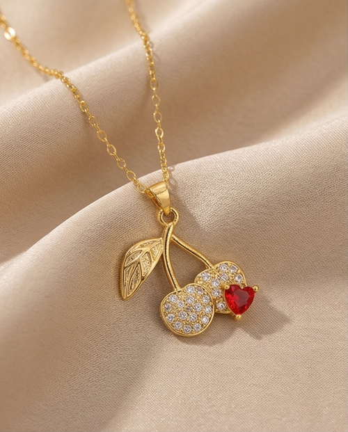 18K Gold PVD Stainless Steel Necklace | Waterproof & Tarnish Resistant