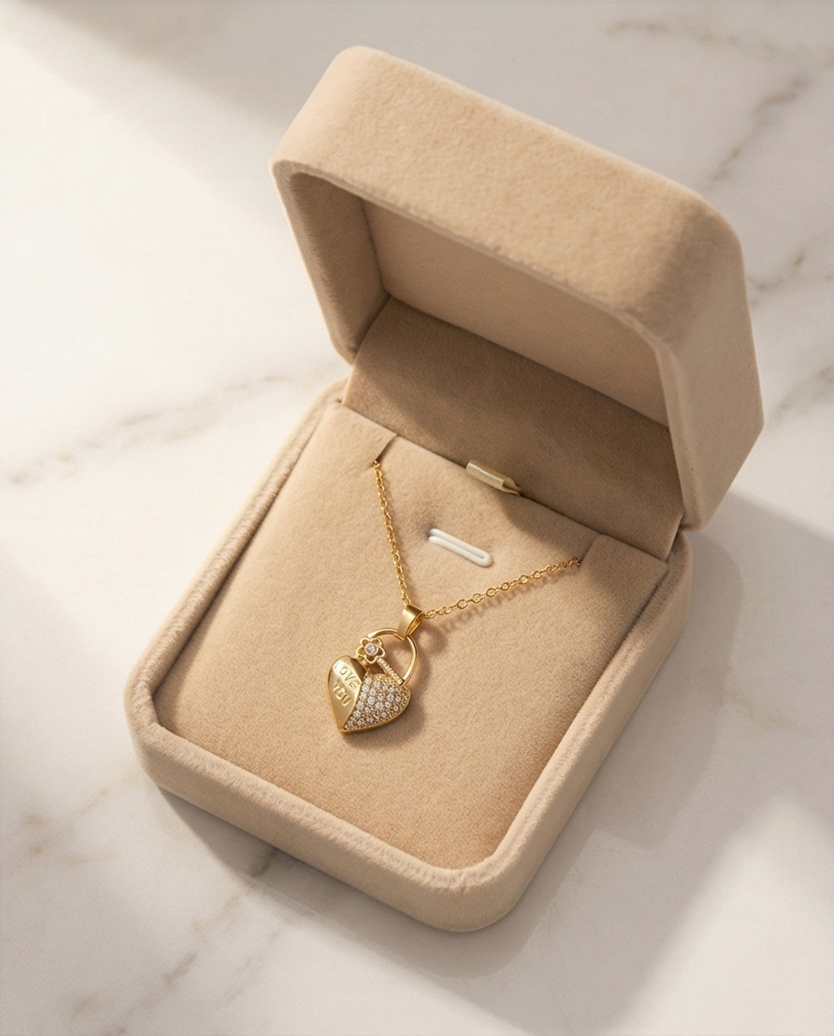 18K Gold PVD Stainless Steel Necklace | Waterproof & Tarnish Resistant