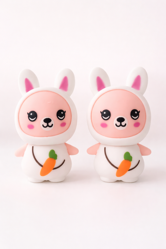 Cute Bunny Squishy Toy – Soft Slow Rising – 1 Pie
