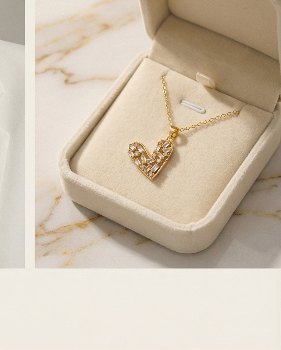 18K Gold PVD Stainless Steel Necklace | Waterproof & Tarnish Resistant