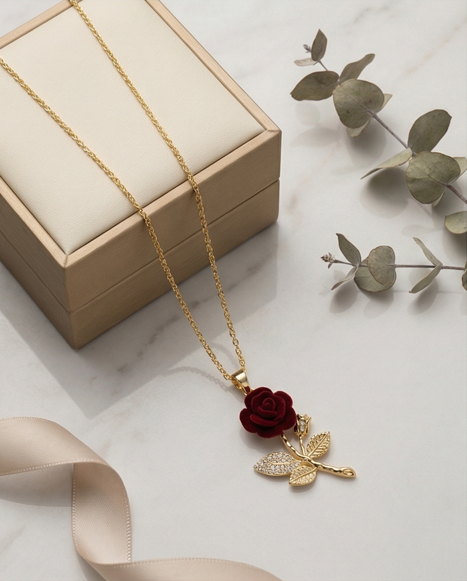 18K Gold PVD Stainless Steel Necklace | Waterproof & Tarnish Resistant