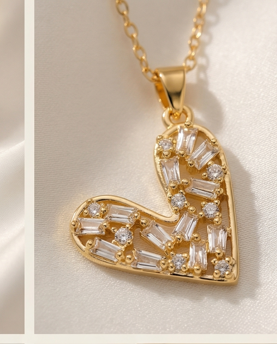 18K Gold PVD Stainless Steel Necklace | Waterproof & Tarnish Resistant