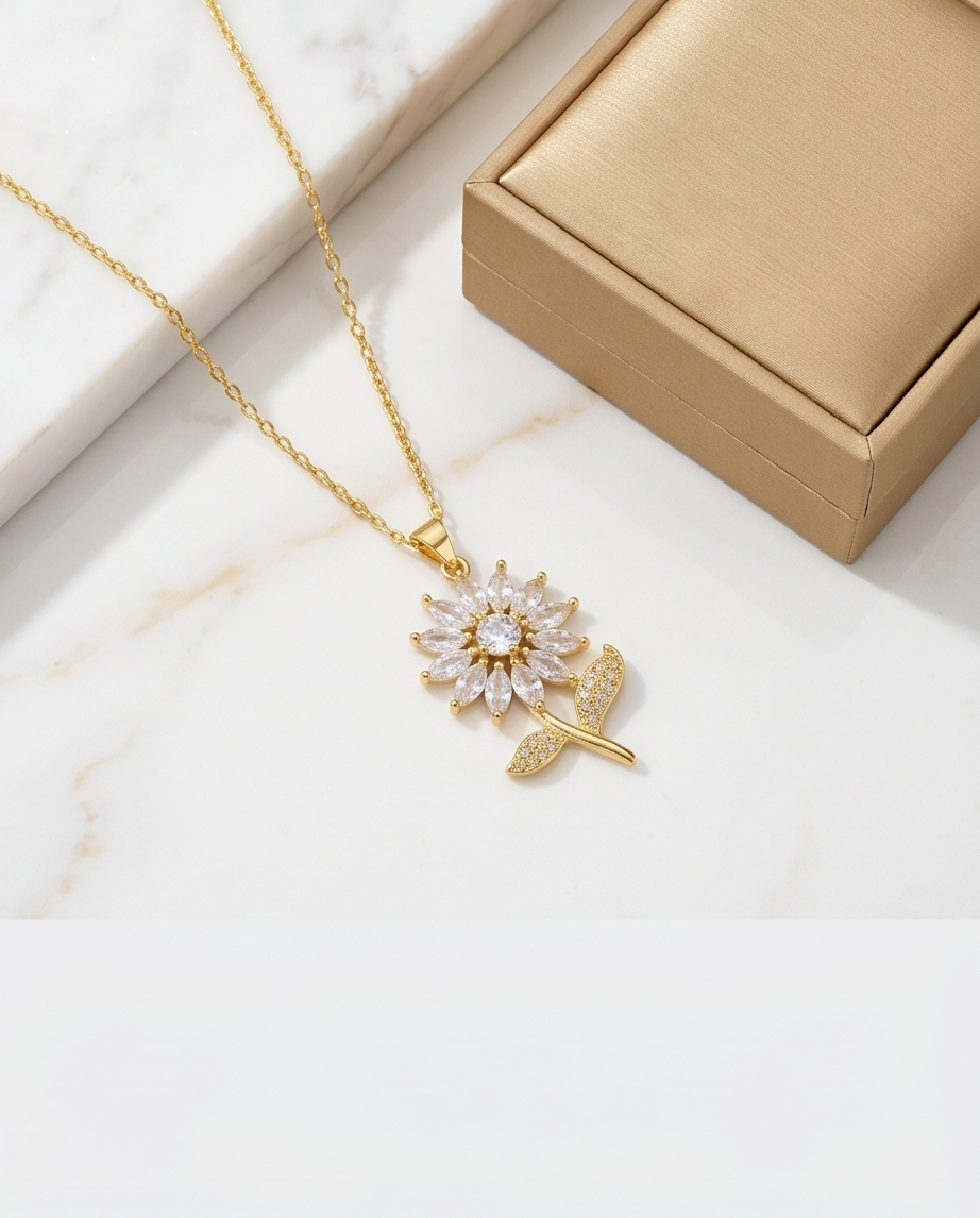 18K Gold PVD Stainless Steel Necklace | Waterproof & Tarnish Resistant