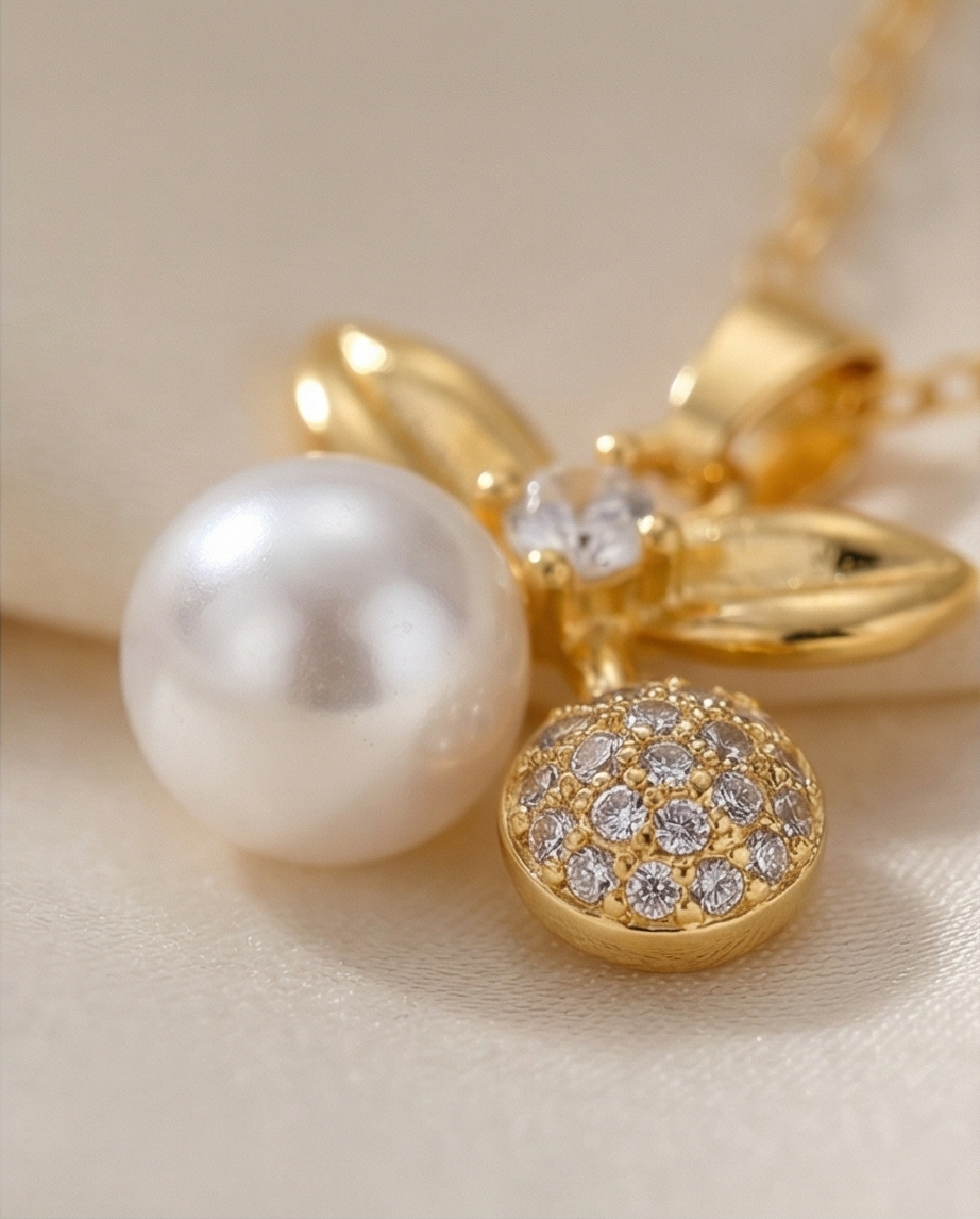 18K Gold PVD Stainless Steel Necklace | Waterproof & Tarnish Resistant