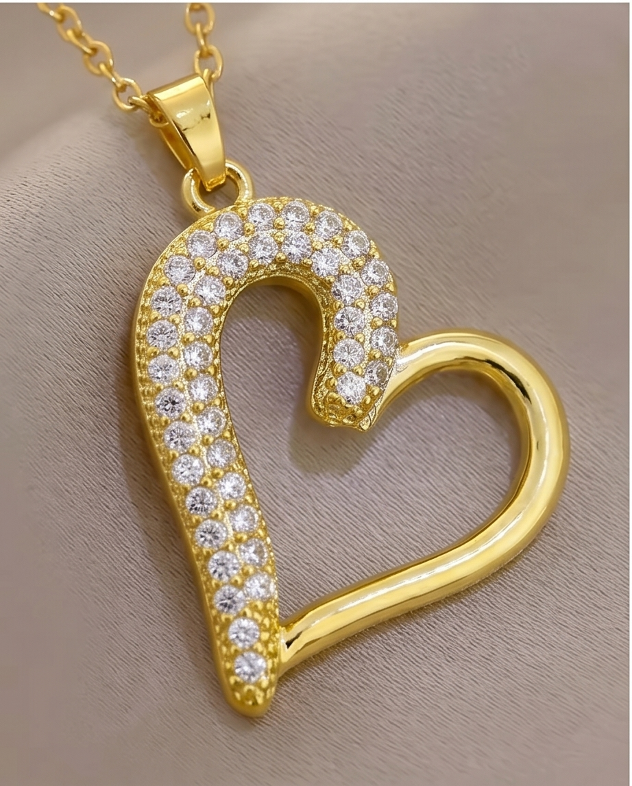 18K Gold PVD Stainless Steel Necklace | Waterproof & Tarnish Resistant
