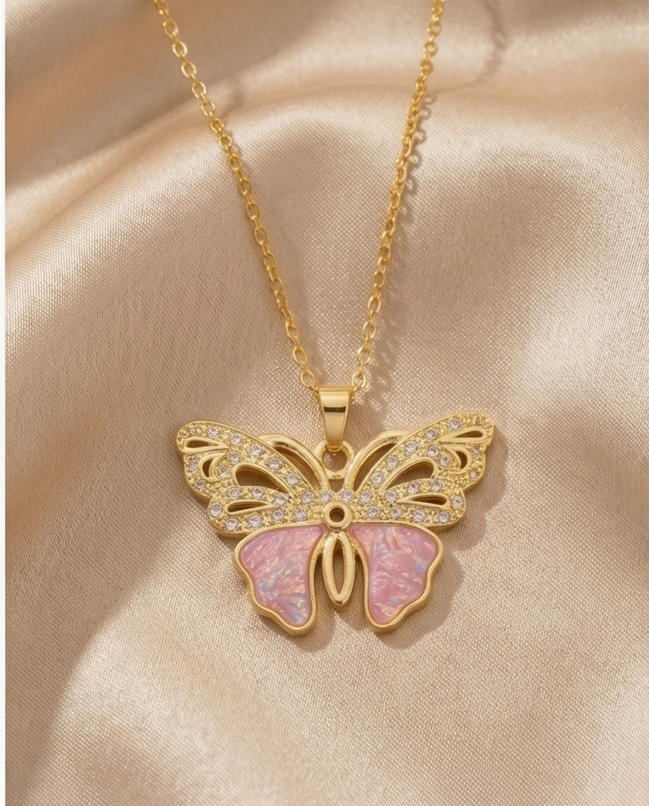 18K Gold PVD Stainless Steel Necklace | Waterproof & Tarnish Resistant