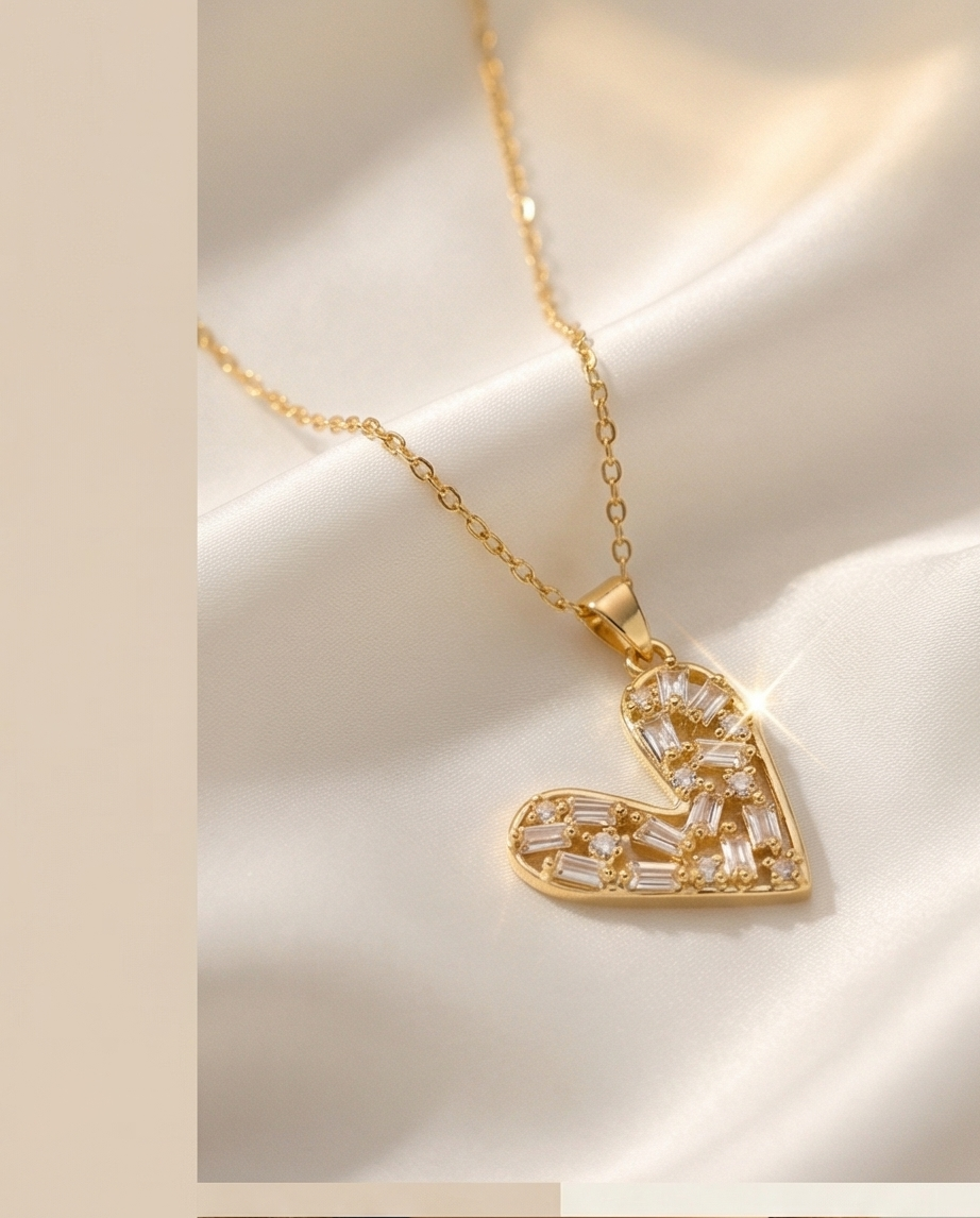 18K Gold PVD Stainless Steel Necklace | Waterproof & Tarnish Resistant