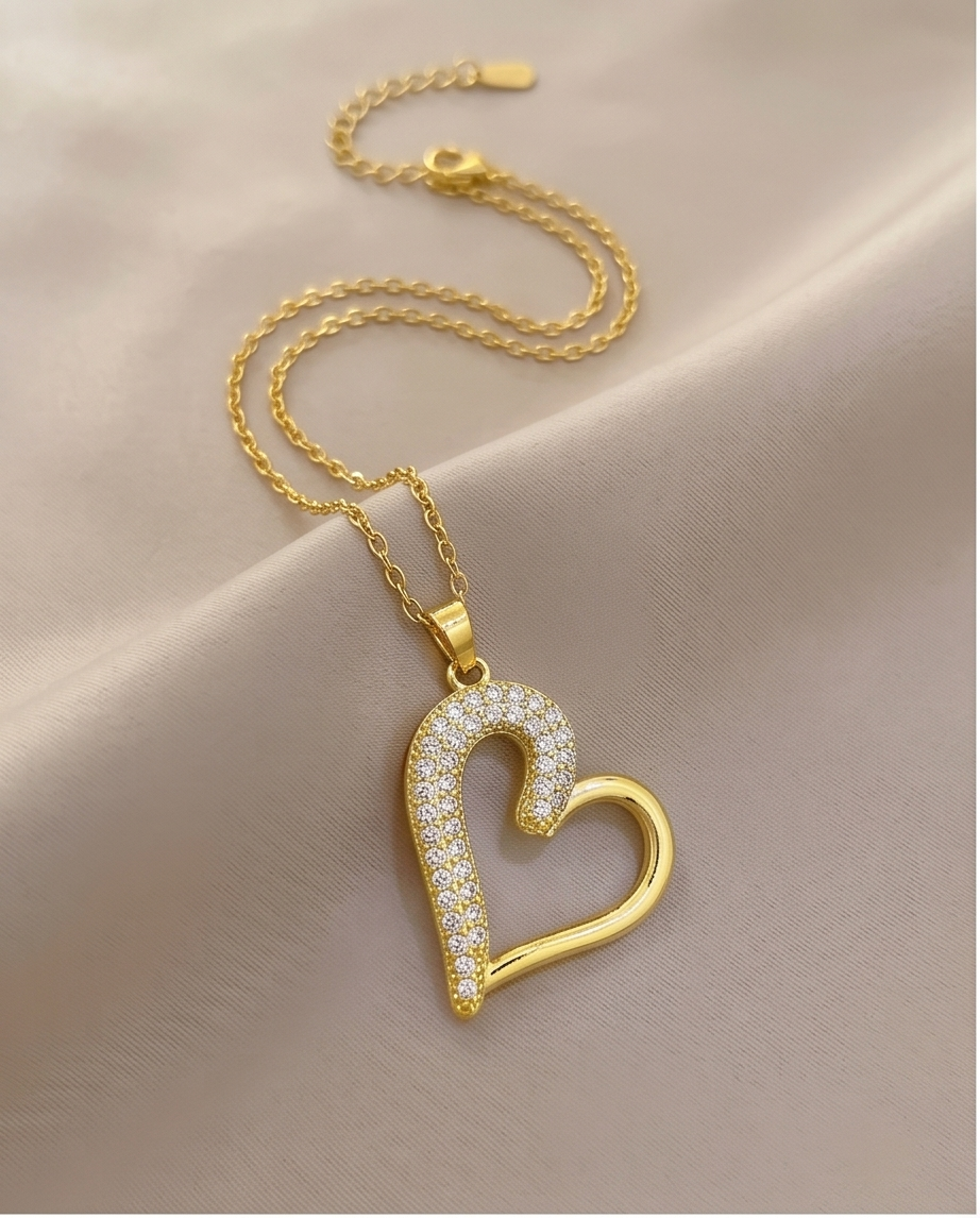18K Gold PVD Stainless Steel Necklace | Waterproof & Tarnish Resistant