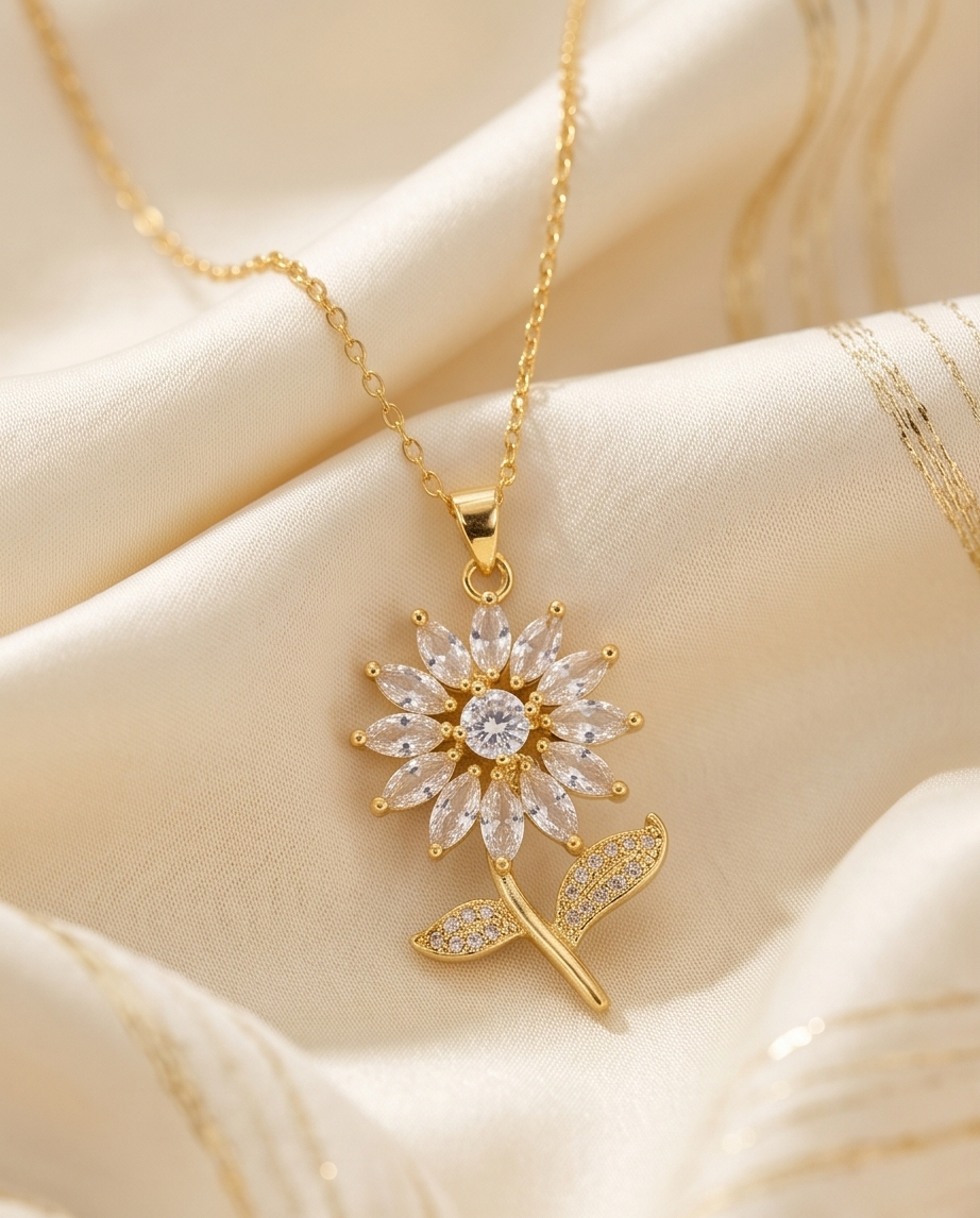 18K Gold PVD Stainless Steel Necklace | Waterproof & Tarnish Resistant