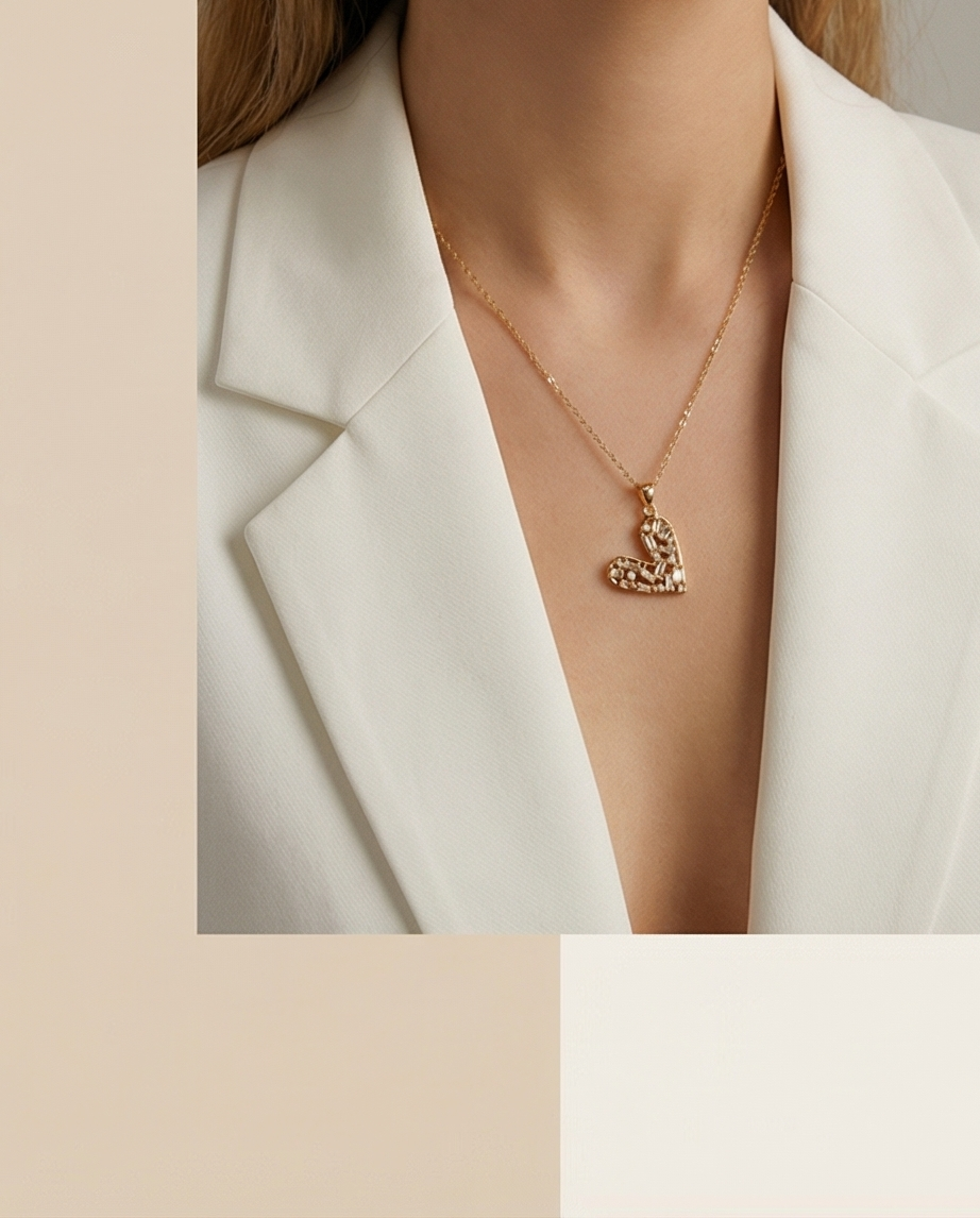 18K Gold PVD Stainless Steel Necklace | Waterproof & Tarnish Resistant