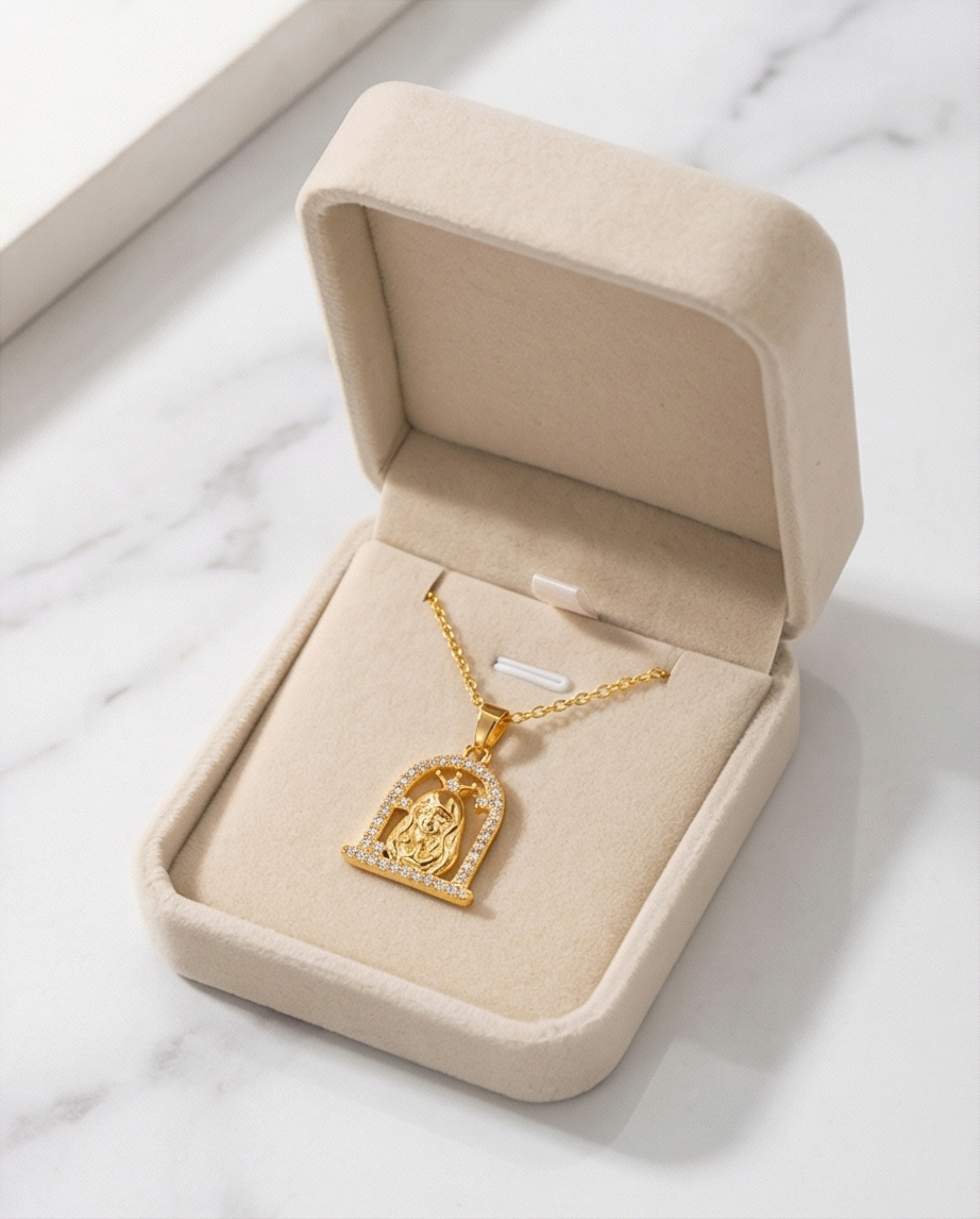 18K Gold PVD Stainless Steel Necklace | Waterproof & Tarnish Resistant