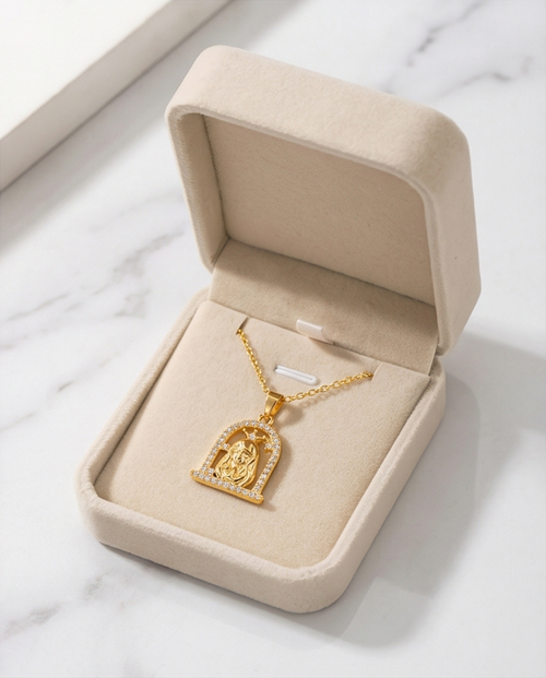 18K Gold PVD Stainless Steel Necklace | Waterproof & Tarnish Resistant