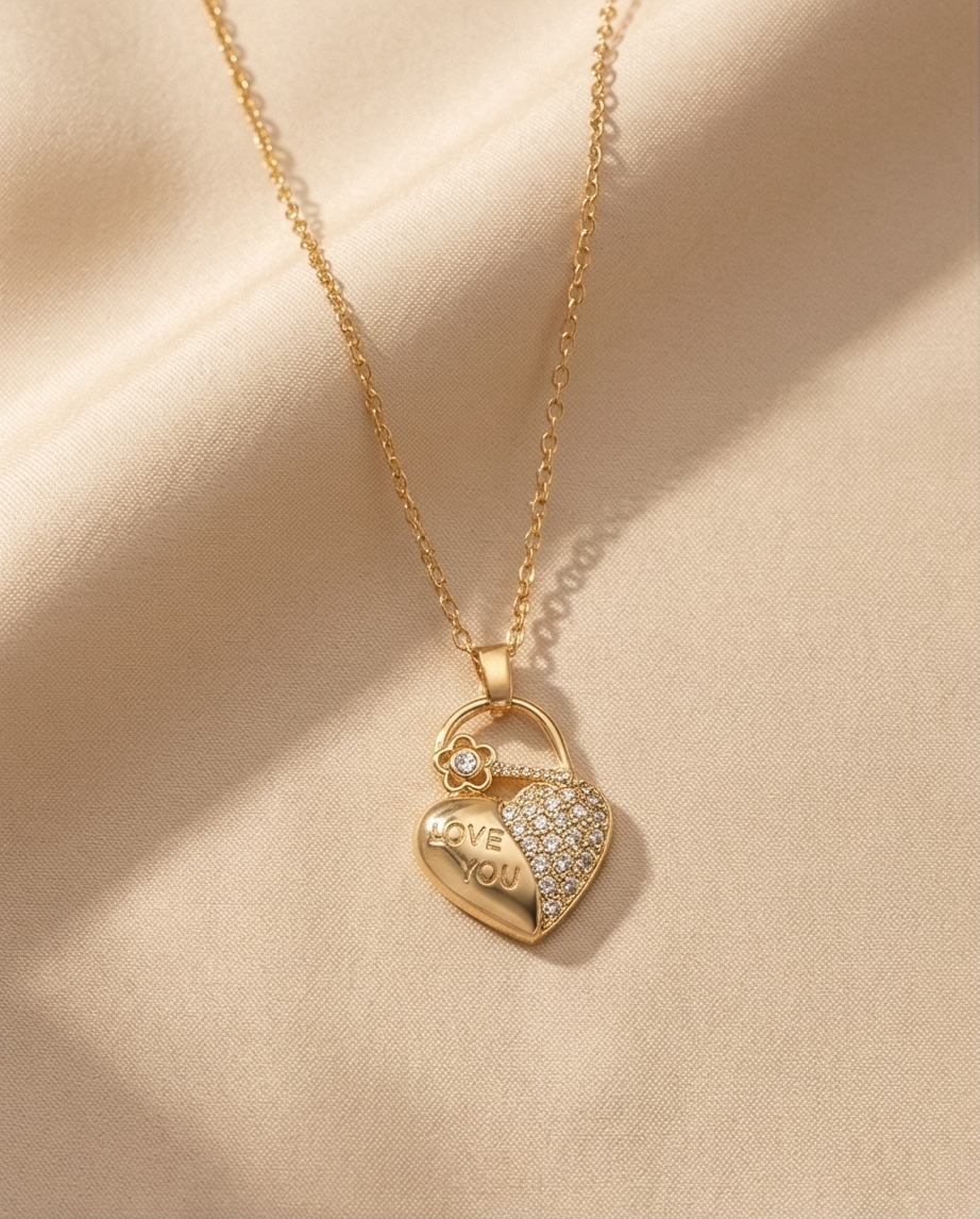 18K Gold PVD Stainless Steel Necklace | Waterproof & Tarnish Resistant