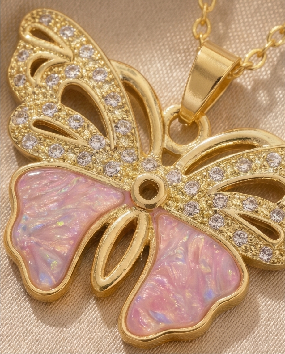 18K Gold PVD Stainless Steel Necklace | Waterproof & Tarnish Resistant