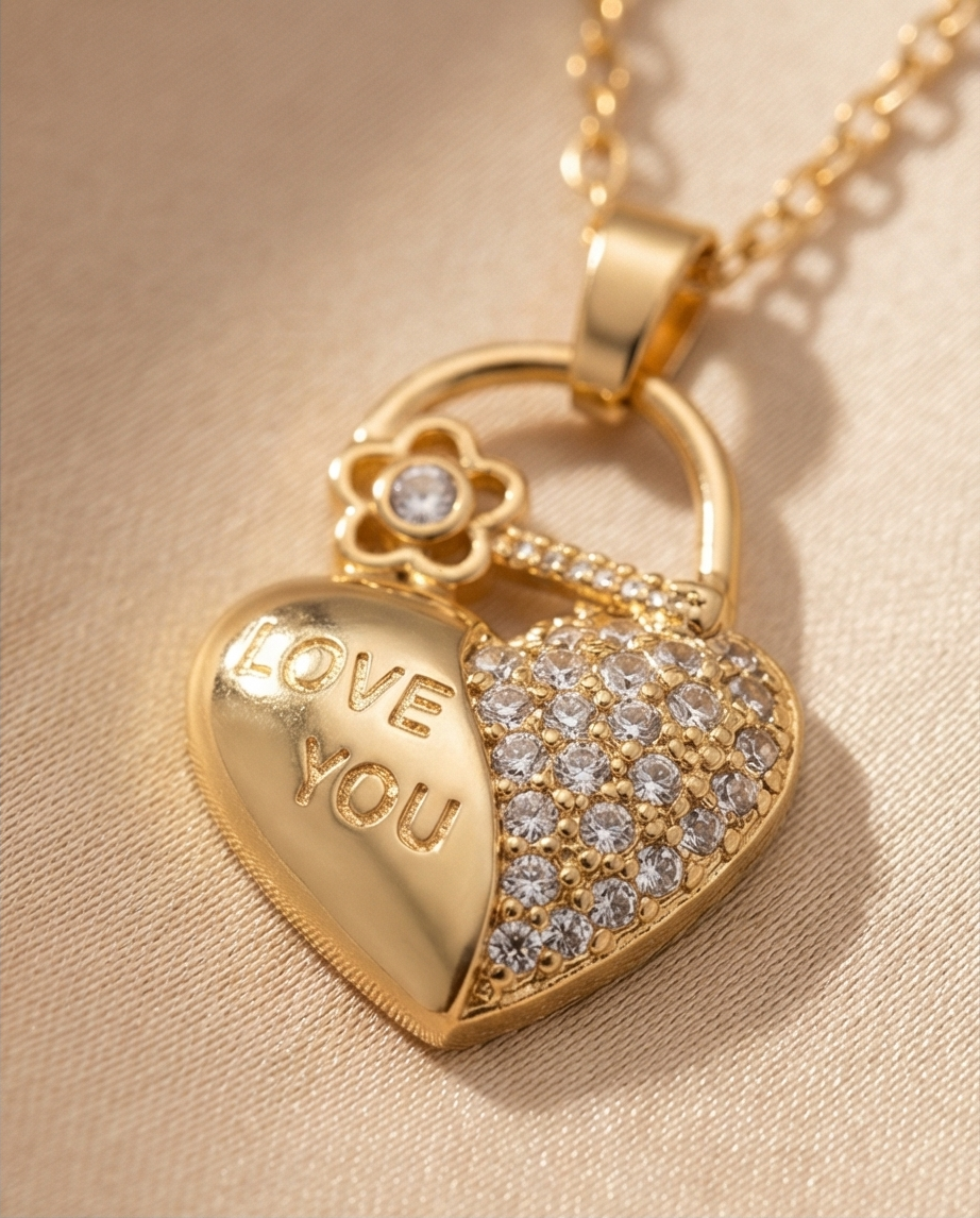 18K Gold PVD Stainless Steel Necklace | Waterproof & Tarnish Resistant