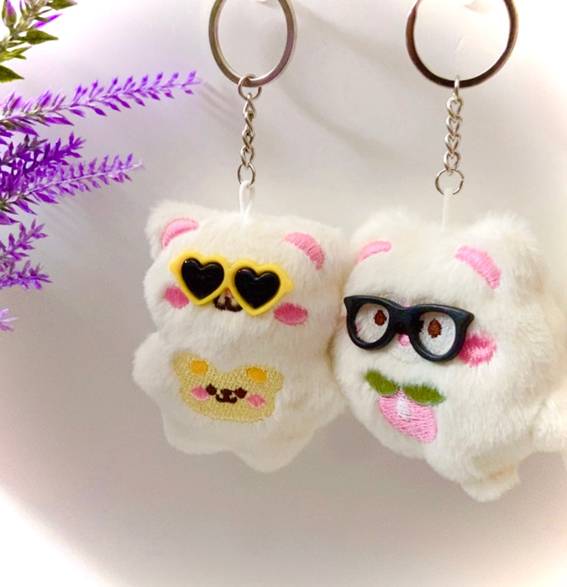 Cute Plush Keychain Collection 💛