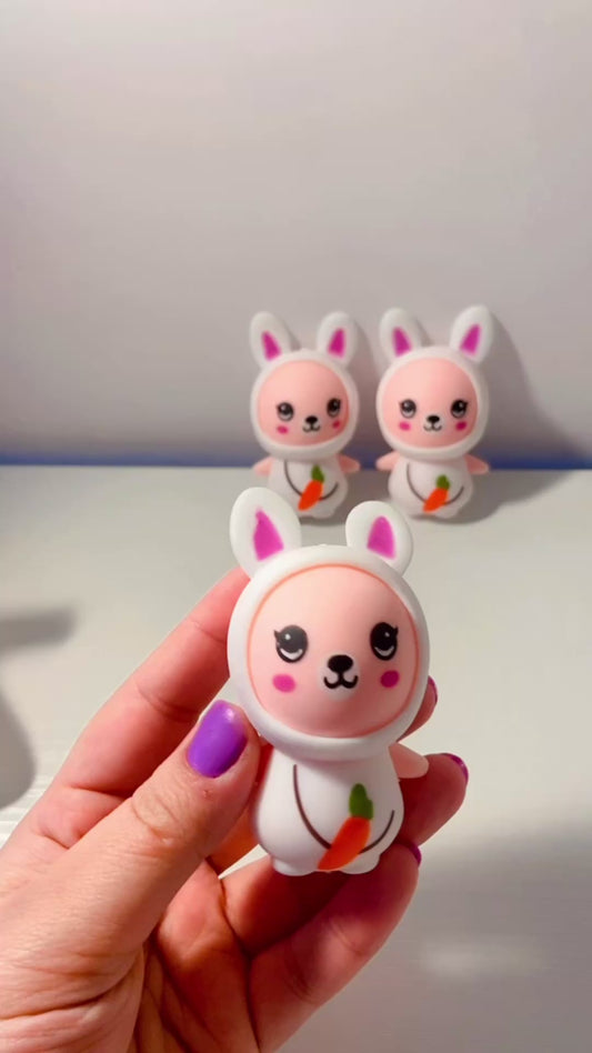 Cute Bunny Squishy Toy – Soft Slow Rising – 1 Pie