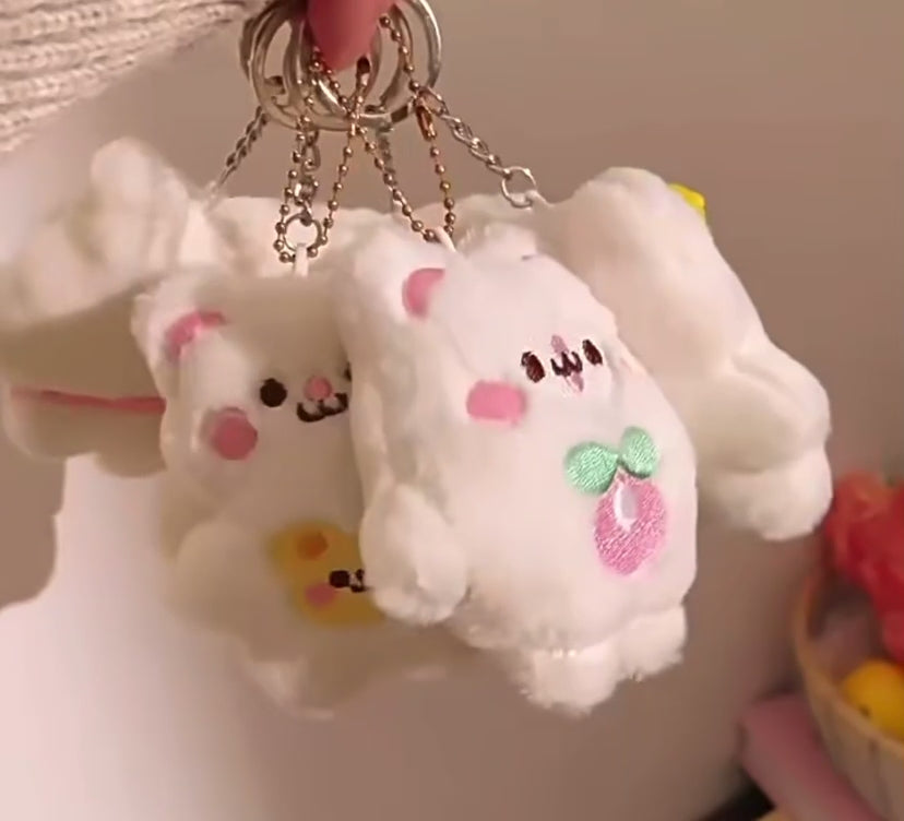 Cute Plush Keychain Collection 💛